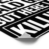 Funny Bald Man Art For Men Boys Bald Dad Bald Guy  Poster (Hoek)