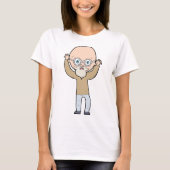 Funny Bald Man T-shirt (Voorkant)