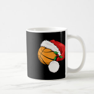 Funny Ball Basketball Santa Hat Merry Kerstmis Xm Koffiemok