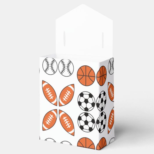 Funny Ball Pattern Bedankdoosjes (Geopend)