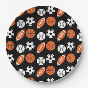 Funny Ball Pattern Papieren Bordje
