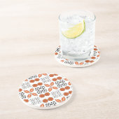 Funny Ball Pattern Zandsteen Onderzetter (Zijkant)