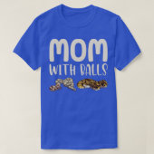 Funny Ball Python Snake4 T-shirt (Design voorkant)