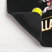 Funny Ballaholic Boston Terrier Dog Chasing Bostie Muismat (Hoek)