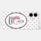 Funny Ballet Ballerina Princess Poodle Dog (wit) Case-Mate iPhone Case (Achterkant (horizontaal))