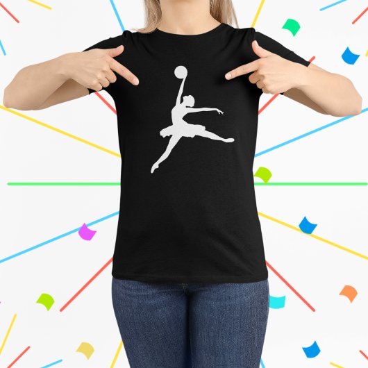 Funny Ballet-luchtdanser T-shirt