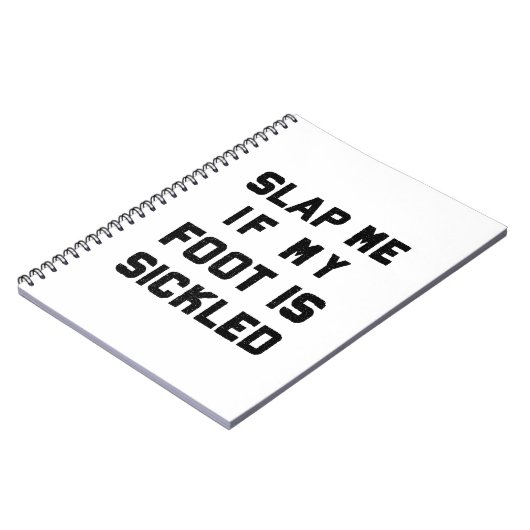 Funny Ballet Teacher Dance Student SicGERICHTE Foo Notitieboek (Linkerzijde)