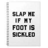 Funny Ballet Teacher Dance Student SicGERICHTE Foo Notitieboek (Voorkant)