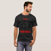 Funny Ban Exorcisms Life begint in de greep van de T-shirt (Voorkant volledig)