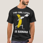 Funny Banana Art for Girls Kinder Berry Fruit Smoo T-shirt (Voorkant)