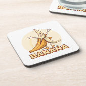 Funny Banana Bier Onderzetter (Linkerzijde)