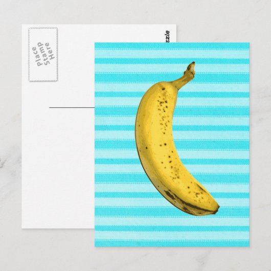 Funny banana briefkaart (Voorkant / Achterkant)