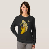 Funny Banana Design voor mannen Vruchtendar T-shirt (Voorkant volledig)