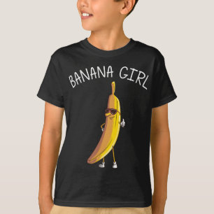 Funny Banana Gift for Girls Fruit Eater Lover Heal T-shirt