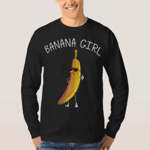 Funny Banana Gift for Girls Fruit Eater Lover Heal T-shirt