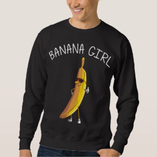 Funny Banana Gift for Girls Fruit Eater Lover Heal Trui