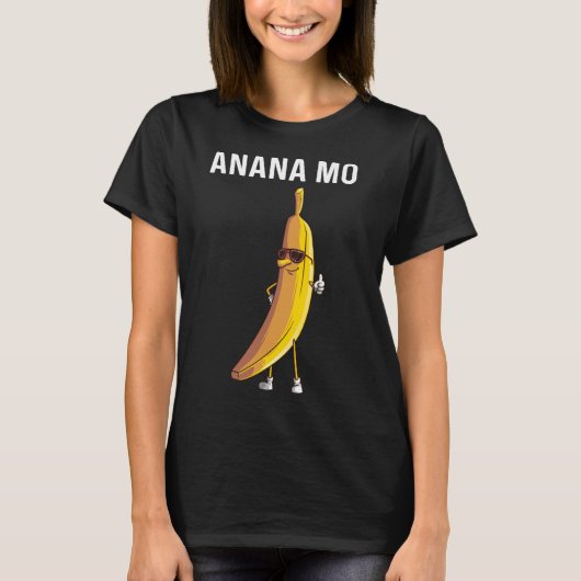 Funny Banana Gift Mam Fruit Eater Lover Heal T-shirt (Voorkant)
