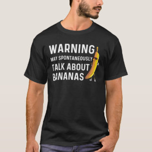 Funny Banana Gift Mannen Vruchten Eater Lover Heal T-shirt