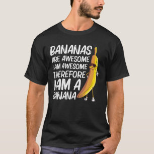 Funny Banana Gift Mannen Vruchten Eater Lover Heal T-shirt