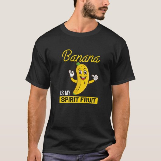 Funny Banana is mijn stevige Humor Banana Lover T-shirt (Voorkant)