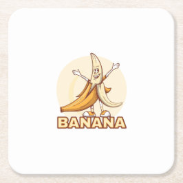 Funny Banana Kartonnen Onderzetters