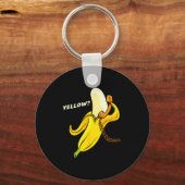 Funny Banana Phone - Yellow_ Hello_ Sleutelhanger (Voorkant)