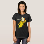 Funny Banana Phone - Yellow_ Hello_ T-shirt (Voorkant volledig)