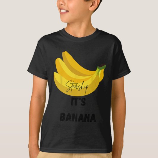 Funny Banana Quote T-shirt (Voorkant)