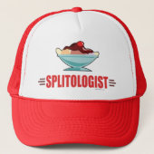 Funny Banana Split Trucker Pet (Voorkant)