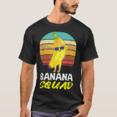Funny Banana Squad Retro Design T-shirt (Voorkant)