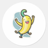Funny Banana Sticker (Voorkant)