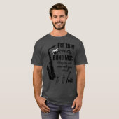 Funny Band Mam Marching Band Music T-shirt (Voorkant volledig)