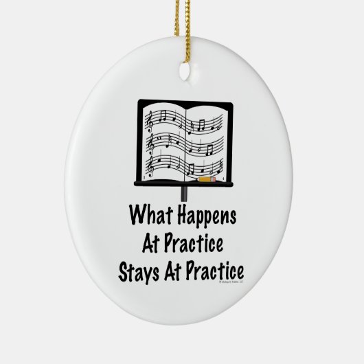 Funny Band Orchestra Ornament (Rechts)