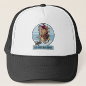 Funny Bandicoot Everything's Under Control Cartoon Trucker Pet (Voorkant)