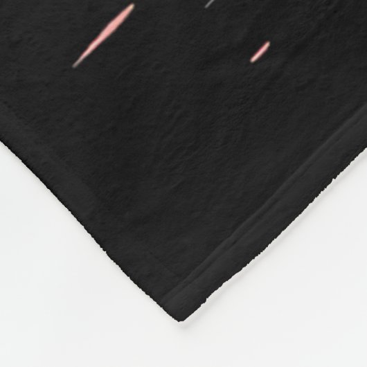 Funny Banjo Christmas Graphics Lights Lover Player Fleece Deken (Hoek)