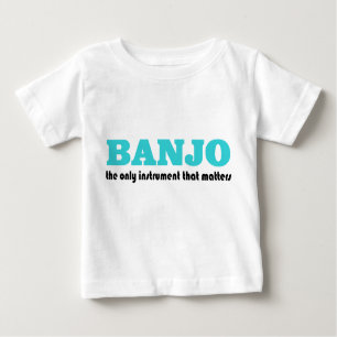 Funny Banjo Gezegde Baby T-shirt