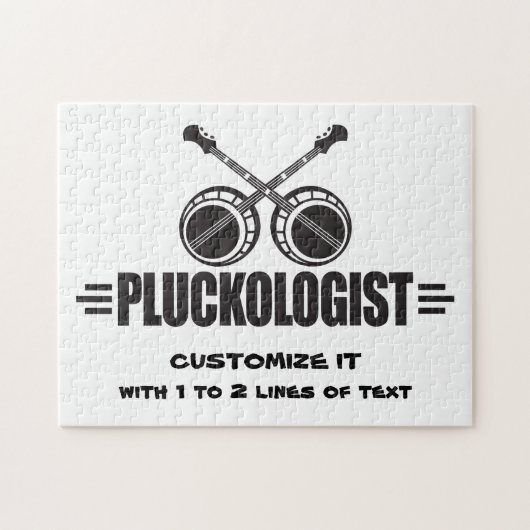 Funny Banjo Legpuzzel (Horizontaal)