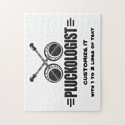 Funny Banjo Legpuzzel (Verticaal)