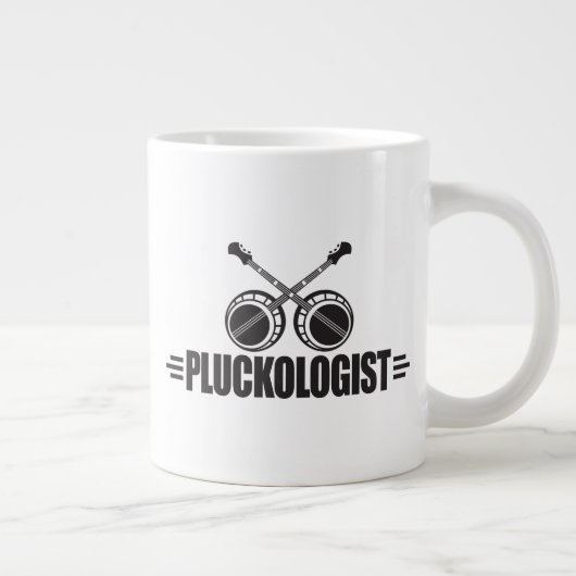 Funny Banjo Player Grote Koffiekop (Rechts)