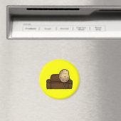 Funny bank-aardappel magneet (Insitu (Vaatwasser))