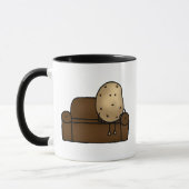 Funny bank-aardappel mok (Links)