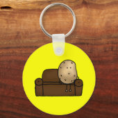 Funny bank-aardappel sleutelhanger (Voorkant)