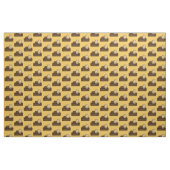 Funny bank-aardappel stof (Fat Quarter)