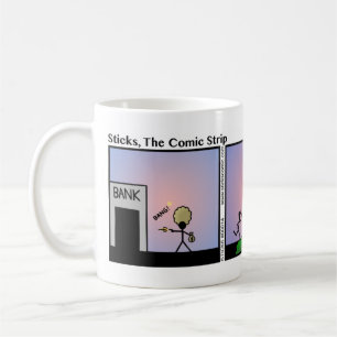 Funny Bank Robbery Stickman Mok - 014