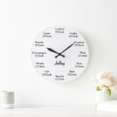 Funny Bar-alcoholslot, speciaal ontworpen klok (Huis)