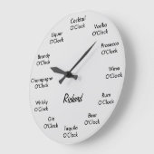 Funny Bar-alcoholslot, speciaal ontworpen klok (Hoek)