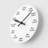 Funny Bar, persoonlijk gepersonaliseerde klok (Hoek)