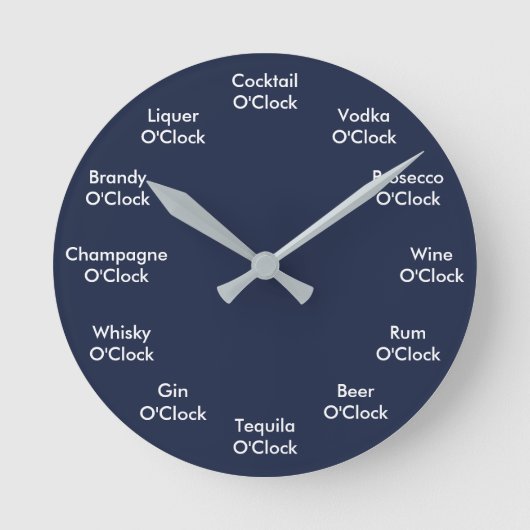 Funny Bar, persoonlijk gepersonaliseerde klok (Voorkant)