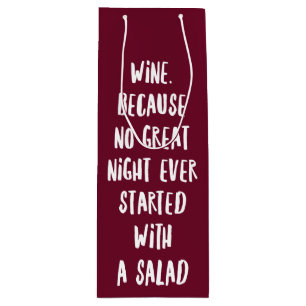 Funny Bar Quote Wijn Cadeautas