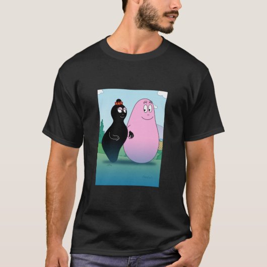 FUNNY BARBAPAPA CUTE Barbamama T-shirt (Voorkant)